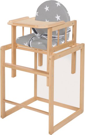 Thumbnail - roba Kombihochstuhl, BxHxT: 47 x 87 x 44.5 cm - beige