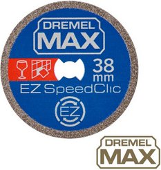 DREMEL Diamanttrennscheibe »SC545 MAX«, Arbeitsdurchmesser 38 mm - blau