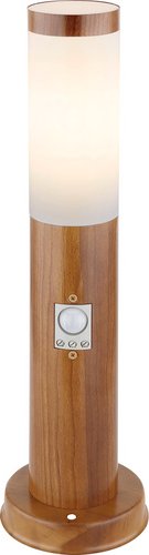 GLOBO LIGHTING Außenleuchte »BOSTON«, Edelstahl, 15 W, ohne Leuchtmittel - braun