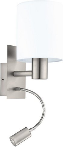 EGLO Wandleuchte »PASTERI«, E27, inkl. Leuchtmittel in warmweiß - weiss