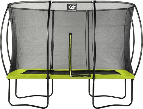 EXIT Toys Trampolin »EXIT Silhouette«, 214 x 305 cm, max. Belastung: 120 kg, inkl. Sicherheitsnetz - gruen
