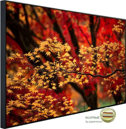 papermoon Infrarotheizung »EcoHeat - Bäume«, Matt-Effekt - bunt