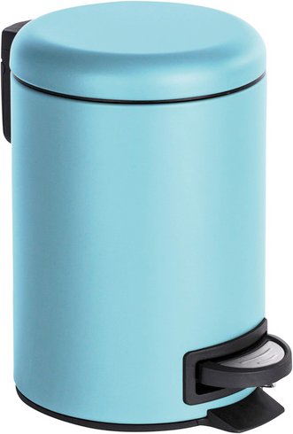 Thumbnail - WENKO Mülleimer »Leman«, Höhe: 25 cm, blau