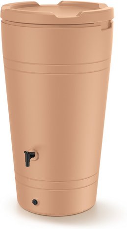 PROSPERPLAST Regentonne »Tube«, BxH: 593 x 1095 mm, 230 l, ziegelrot