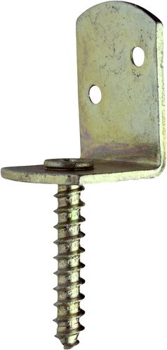 CONNEX Hv-l-beschlaege, Zink, silberfarben, 50 Stück