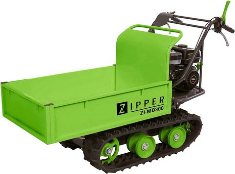 ZIPPER Miniraupendumper »ZI-MD300«, grün, 4,1 kW, Tankinhalt: 3,6 l, ohne Akku - gruen