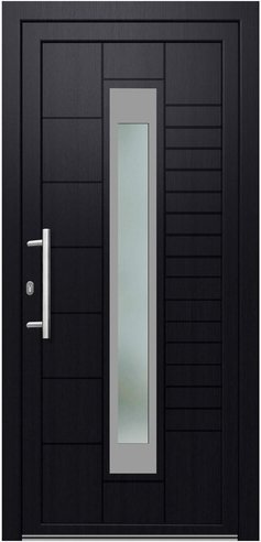 KNOCK Kunststoff-Haustür »Robusto«, anthrazit - grau