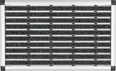 Astra Fußmatte »Excellence Mat«, Höhe: 1,4 cm, Nadelfilz - grau