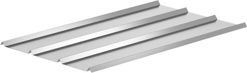 SAREI Dach- und Fassadenblech, BxL: 580 x 1180 mm, Aluminium, natur - braun