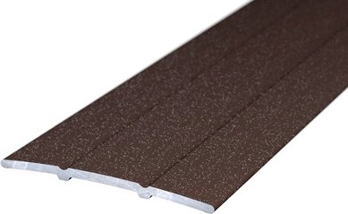 CARL PRINZ Übergangsprofil, BxH: 38 x 2.5 mm, selbstklebend - braun