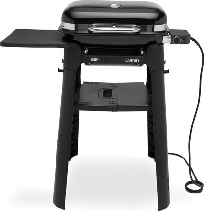 WEBER Elektrogrill »Lumin Compact«, mit Stand, 2,2 kW, Grillfläche: 43 x 28 cm - schwarz