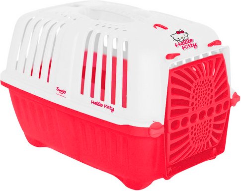 HEIM Transportbox, BxHxT: 32 x 47 x 31 cm, weiß/rot