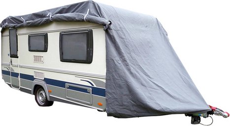 GreenYard Abdeckplane BxL: 250 cm x 610 cm, grau