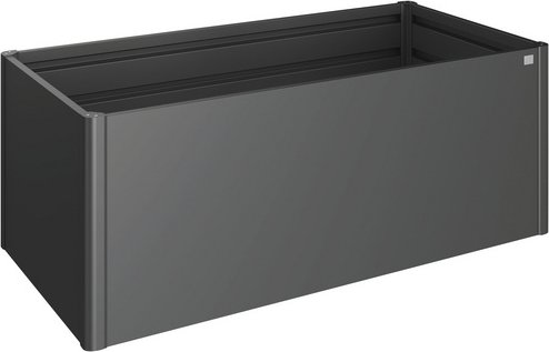 BIOHORT Hochbeet, BxHxL: 201 x 77 x 102 cm, Stahlblech - grau