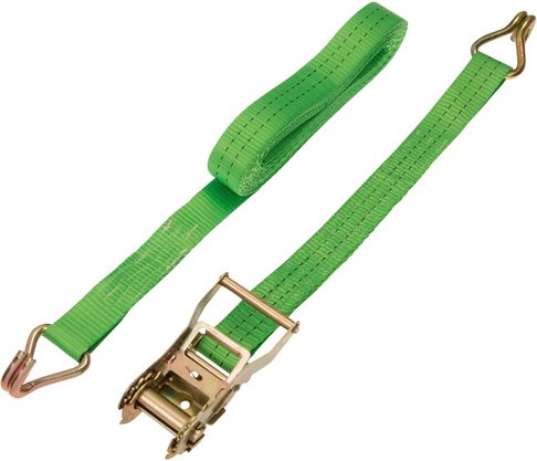 CONACORD Spanngurt, bis zu 1000 kg tragfähig, Polyester - gruen