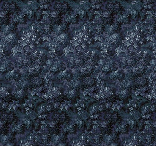 KOMAR Vliestapete »Botanique Bleu«, Breite 300 cm, seidenmatt - bunt