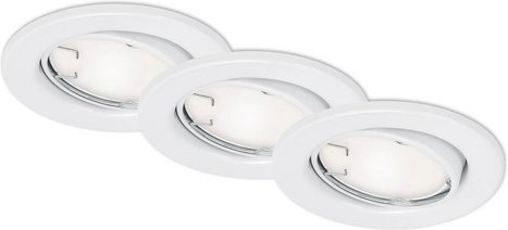 BRILONER Einbauleuchte »FIT MOVE«, Ø: 8,6 cm, 4,9 W, 6.500 K - weiss