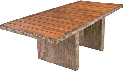 GARDEN PLEASURE Gartentisch »BRAGA «, BxL: 90 x 180 cm, Akazienholz - braun