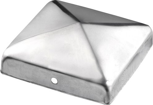 CONNEX Pfostenkappe, rostfreier Edelstahl A2, silberfarben