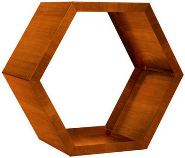 HOME DELUXE Kaminholzregal »ANTARES«, 80x92x43 cm - braun