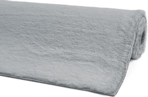 LUXORLIVING Teppich »Loano«, BxL: 60 x 120 cm, Polyester - grau