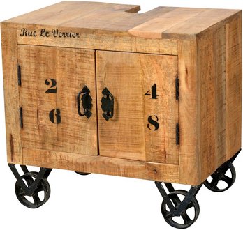 SIT Unterschrank »RUSTIC«, BxHxT: 66 x 61 x 43 cm, Mango - braun