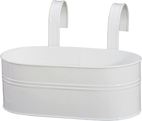 Thumbnail - SIENA GARDEN Pflanzgefäß »Zinkblech Deko«, Stahlblech, witterungsbeständig - weiss