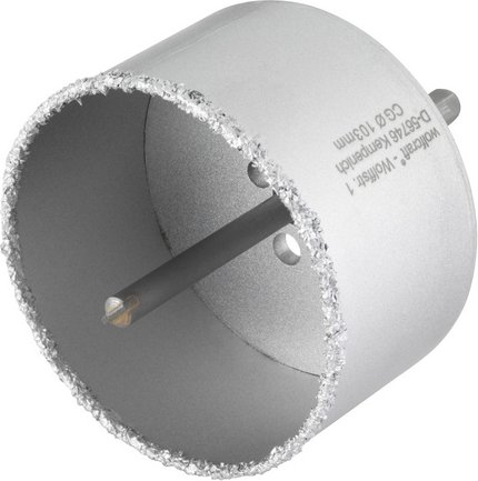 Thumbnail - WOLFCRAFT Bohrkranz, Ø: 103 mm, Hartmetall - silberfarben