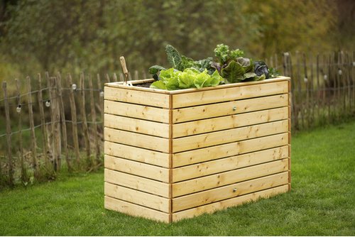 Thumbnail - Westmann Hochbeet, 130x70x90cm natur, Fichtenholz - braun