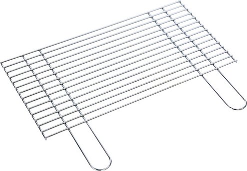 Mr. GARDENER Grillrost, Stahl, Breite: 67 cm - silberfarben