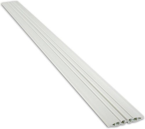 Fuchs Design Verlegeprofil, BxL: 7 x 95,5 cm, Kunststoff - weiss