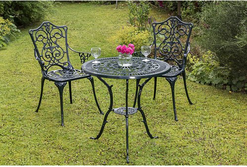 Thumbnail - MERXX Gartenmöbel »Lugano«, Metall, 3-teilig - gruen