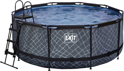 EXIT Toys Pool »Pools«, grau, ØxH: 360 x 122 cm