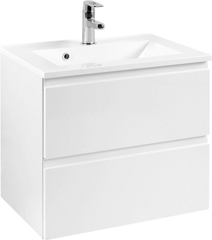 HELD MÖBEL Waschplatz »Cardiff«, B x T x H: 60 x 47 x 56 cm, weiß - weiss