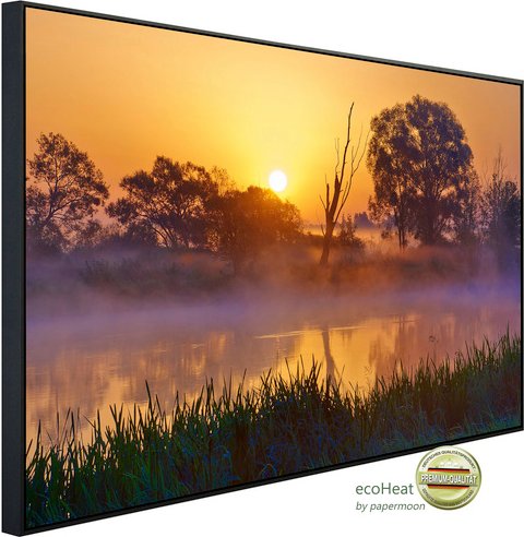 papermoon Infrarotheizung »EcoHeat - See in Landschaft«, Matt-Effekt - bunt