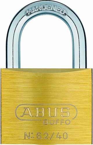 ABUS Vorhangschloss, BxL: 100 x 100 mm, Metall - silberfarben