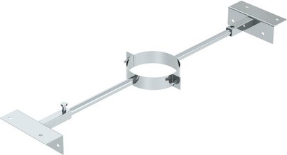 Tecnovis Sparrenhalterung »Zitec-Eco«, Ø130 mm - silberfarben