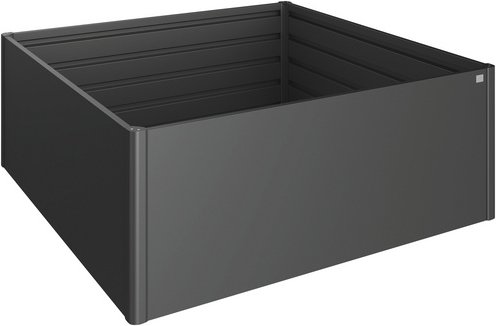 Thumbnail - BIOHORT Hochbeet, BxHxL: 201 x 77 x 201 cm, Stahlblech - grau