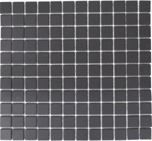 HuH Mosaik Mosaikfliese »Architecture«, BxL: 30 x 32,6 cm, Wandbelag/Bodenbelag - schwarz