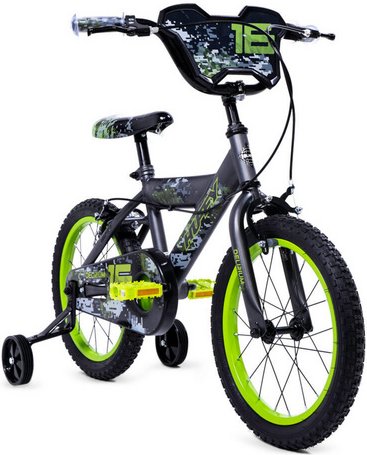 Kinderfahrrad »Delirium«, Grau, 16 Zoll - schwarz | gruen - Größe 16 Zoll