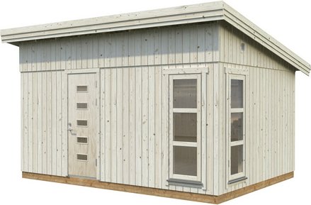 Thumbnail - PALMAKO Elementhaus »Etta«, Holz, BxHxT: 502 x 294 x 330 cm (Außenmaße inkl. Dachüberstand) - braun