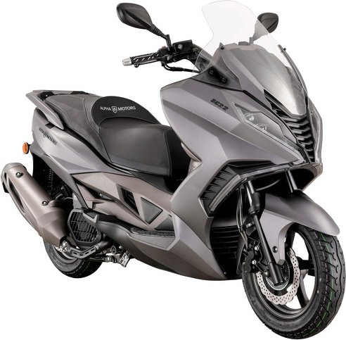ALPHA MOTORS Motorroller »Sport Cruiser 22«, 125 cm³, Verbrauch: ca. 2,9 l/100 km - grau