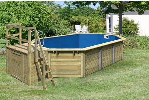 KARIBU Pool, beige, 19150 l