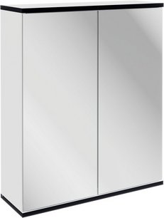 FACKELMANN Spiegelschrank »TE-A«, Weiß matt, BxHxT: 60,2 x 71,3 x 20 cm - grau