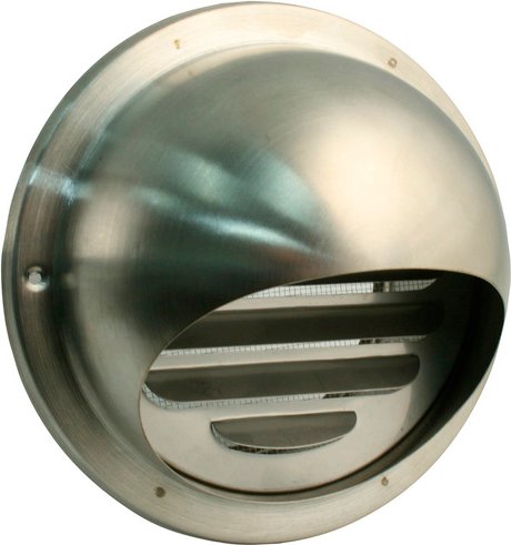 Thumbnail - MARLEY Aussenlüftungsgitter, Luftdurchlass 38 cm², 10 x 10 cm - silberfarben