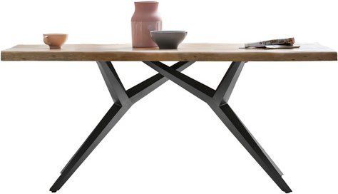 SIT Tischgestell »TOPS&TABLES«, HxT: 72 x 71 cm, Holz - schwarz