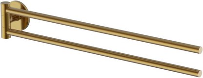 LENZ Handtuchhalter »JUNA«, Gold, Montageart: Kleben oder Bohren - goldfarben