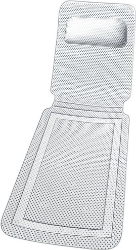 Thumbnail - Maximex Wanneneinlage »Komfort«, BxL: 125 x 36 cm - weiss