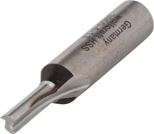 Thumbnail - WOLFCRAFT Nut-Fräser, 8 mm Schaft, Stahl - silberfarben