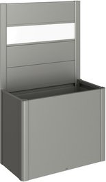 Thumbnail - BIOHORT Sichtschutz für Hochbeet »Belvedere«, Stahlblech, feuerverzinkt/lackiert - grau